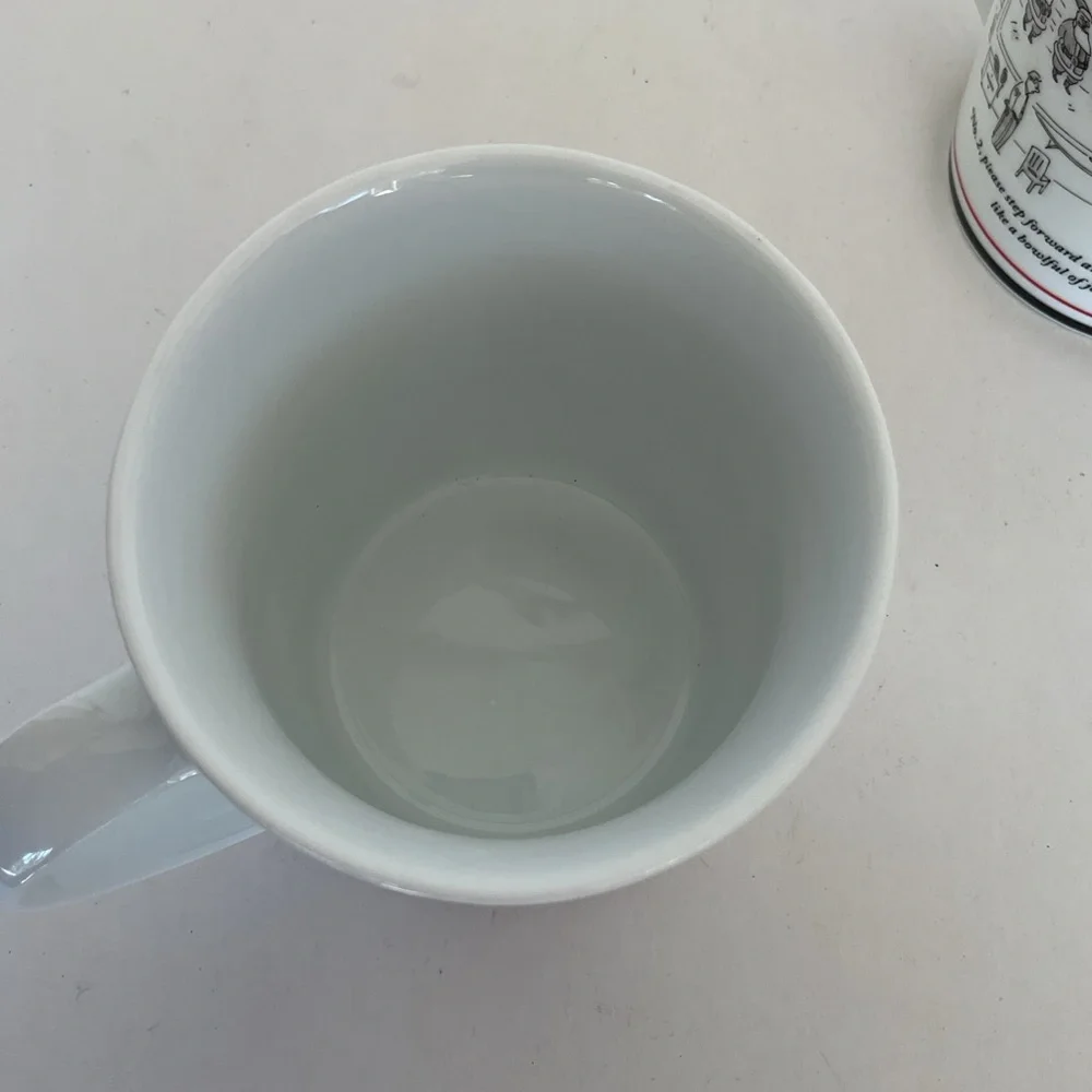 Restoration Hardware x The New Yorker Set of Two Ceramic Mugs